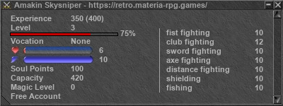 Signature for player Amakin Skysniper