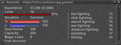 Signature for player Ammuki