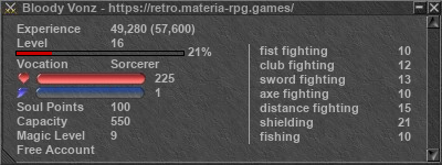 Signature for player Bloody Vonz