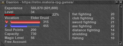 Signature for player Daerion