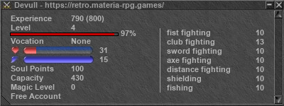 Signature for player Devull