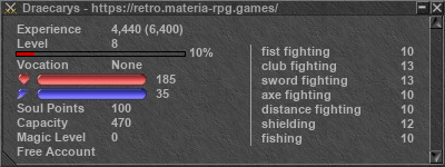 Signature for player Draecarys