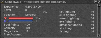 Signature for player Grindelwald