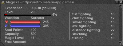 Signature for player Magicka