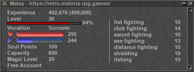 Signature for player Malay