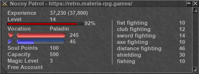 Signature for player Nocny Patrol