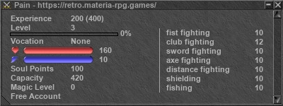 Signature for player Pain