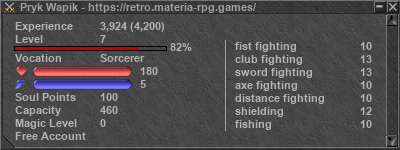 Signature for player Pryk Wapik