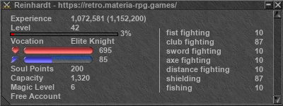 Signature for player Reinhardt