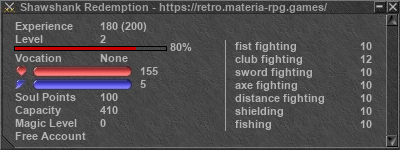 Signature for player Shawshank Redemption