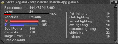 Signature for player Steka Yagami