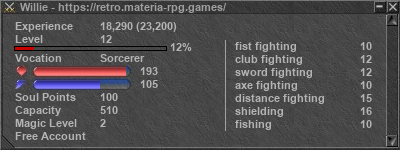 Signature for player Willie