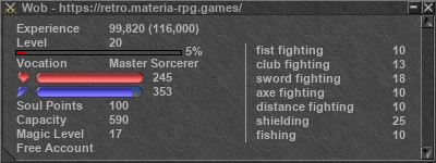 Signature for player Wob