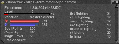 Signature for player Zimbwawe